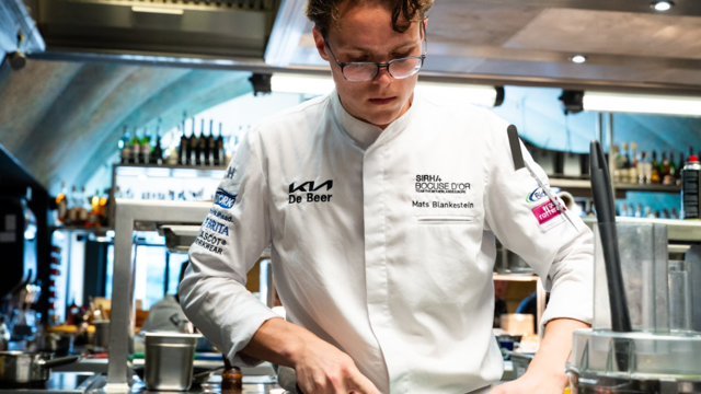 Winnaar Commis Challenge Bocuse D'or
