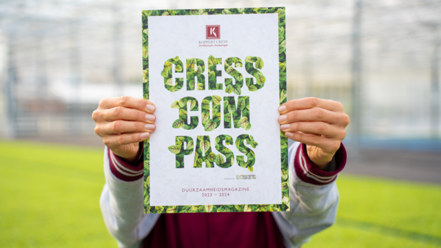 Koppert Cress launches sustainability magazine: Cress Compass