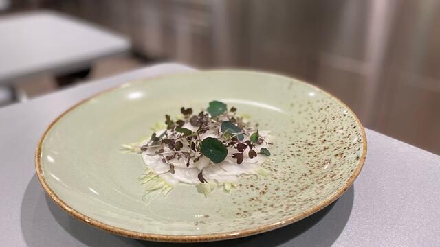 Carpaccio di “palla di neve”