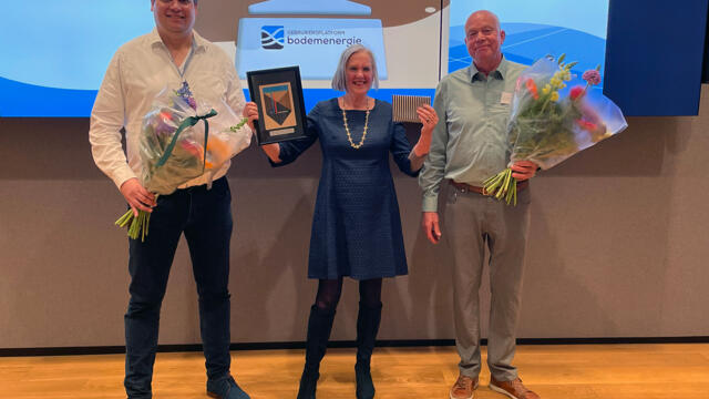 Bart van Meurs en Leen van Leeuwen winnen WKO Duurzaamheid Award 2023