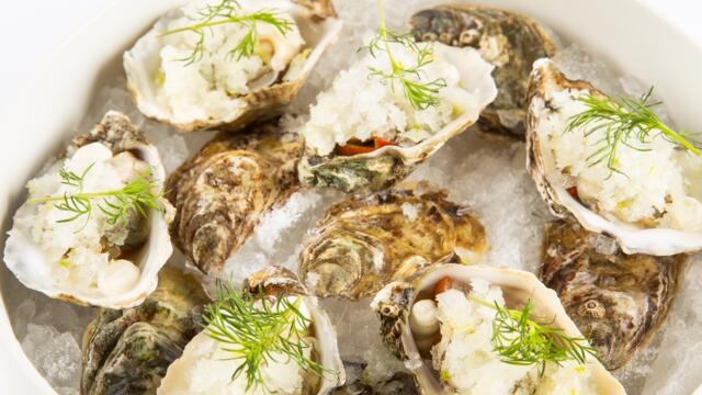 Zeeuwse oesters Helenic-style