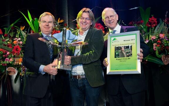 Koppert Cress winnaar Tuinbouwondernemersprijs 2011