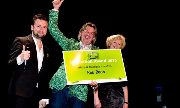 Rob Baan wint Inspiration Award