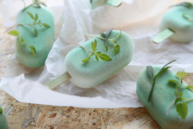 Magnums van Aclla Cress, Sea Fennel en Melissa Cress
