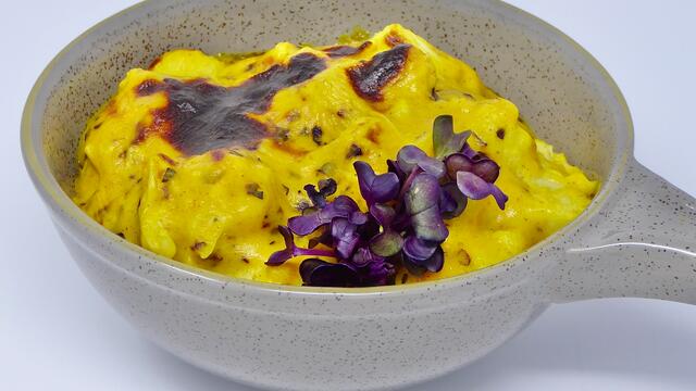 Spiced cauliflower gratin