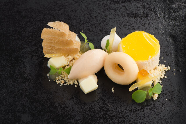 Orange, Assam pepper and Sechuan Button