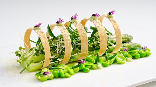 New season asparagus