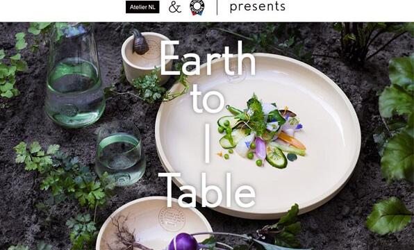DDW designdiners 'Earth to Table' met Peter Gast, Luc Kusters en Jef Schuur