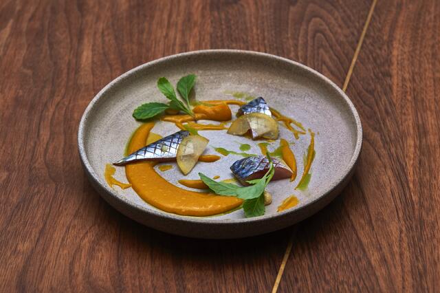 North Sea Mackerel, Piccalilly, Atsina Cress