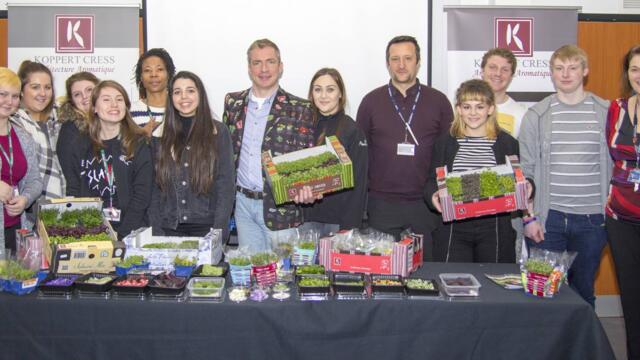 Masterclass brings exciting tastes from top chefs to Loughborough College