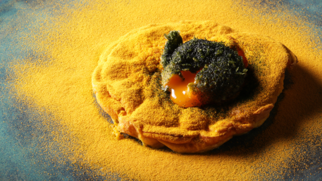 Omelette Soufflé Algae Powder Gold