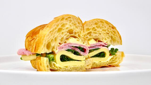 Ham en kaascroissant